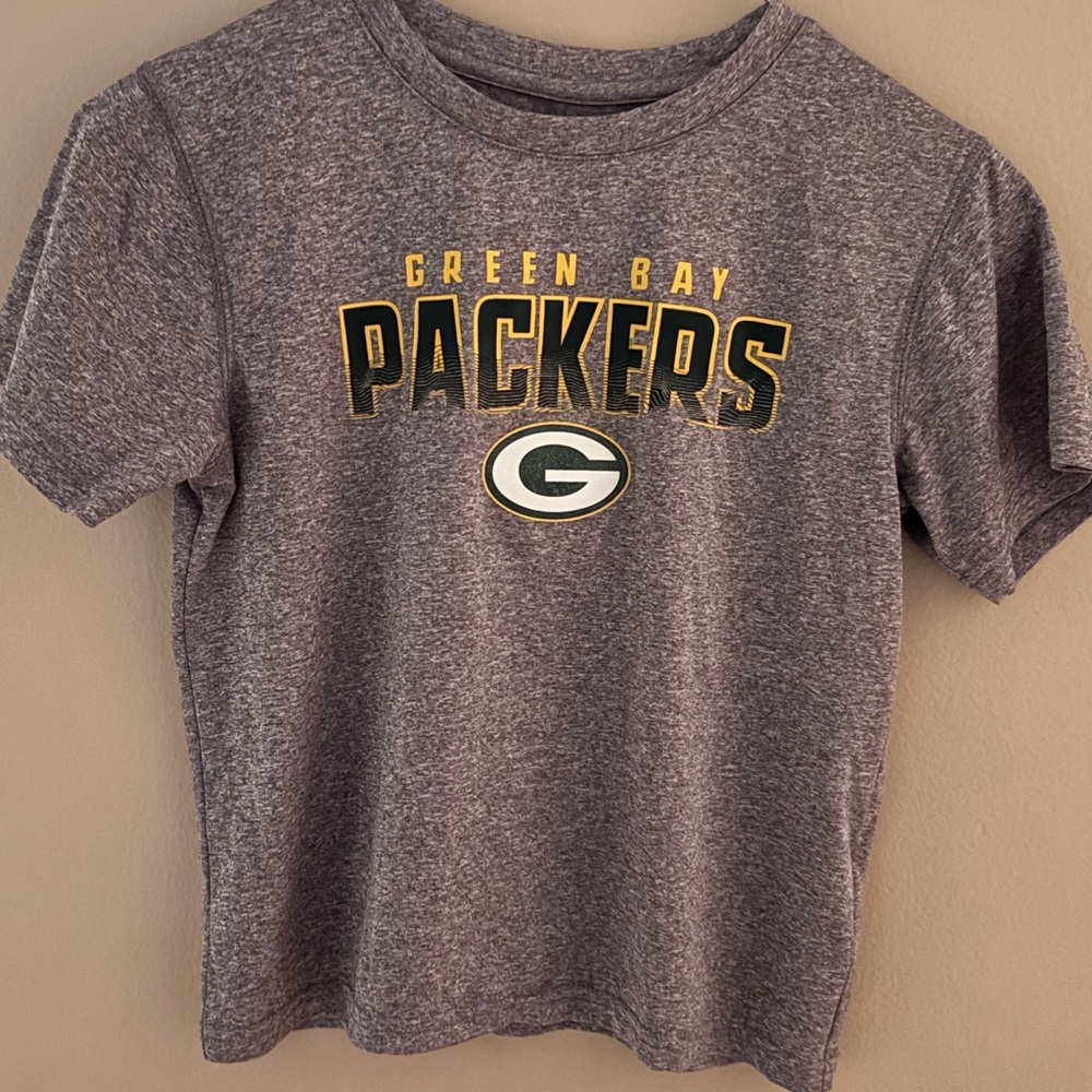 Green Bay Packers T-Shirt - Kids 7/6X - NFL - Gray